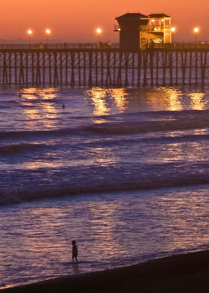 Southern California Beach Club Oceanside Natuur foto
