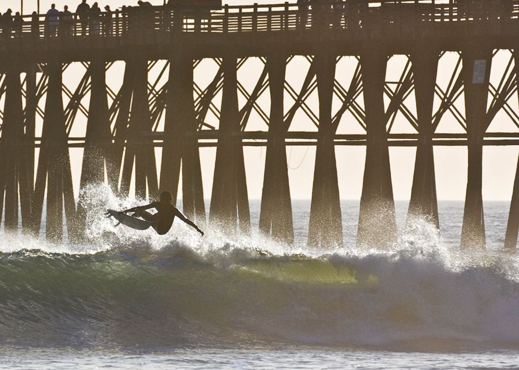 Southern California Beach Club Oceanside Natuur foto